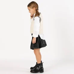 Camicia in popeline per bambina