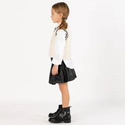 Camicia in popeline per bambina