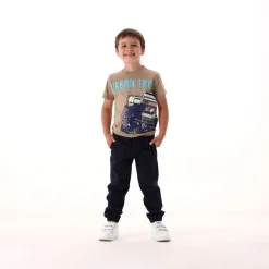 Camicia jeans leggero per bambino