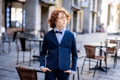 Camicia rigata per ragazzo