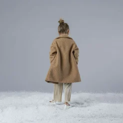 Cappotto a fantasia per bambina