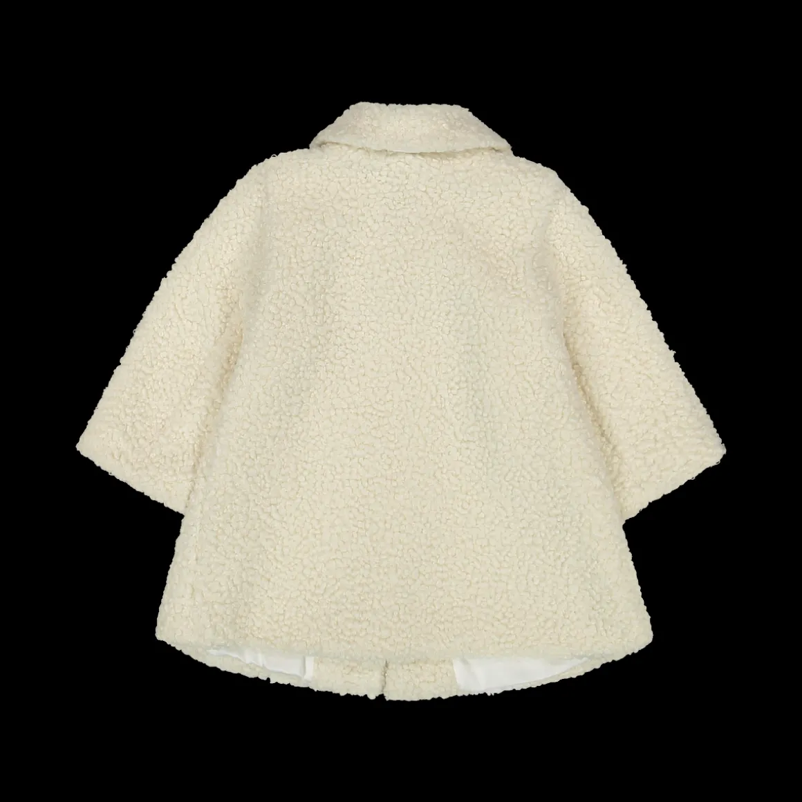 Cappotto in bouclé per neonata