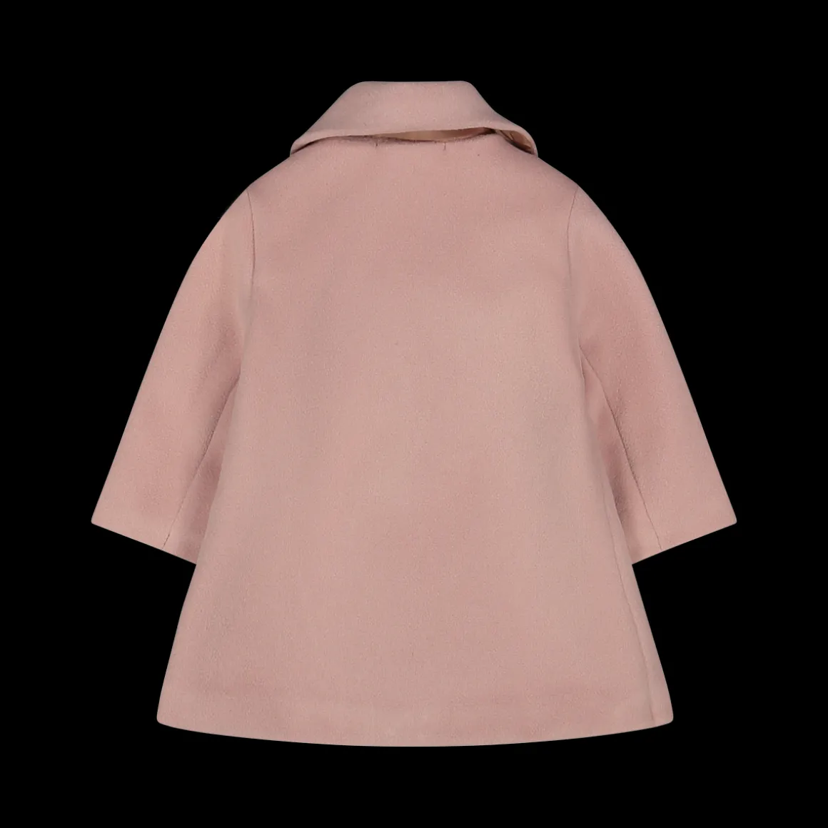 Cappotto panno morbido neonata