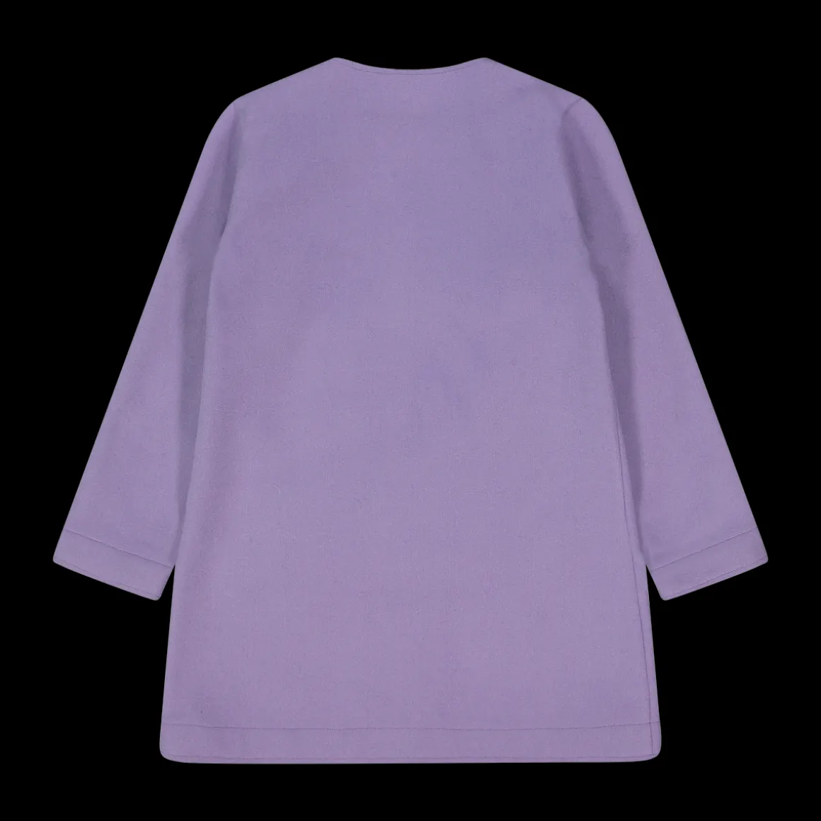 Cappotto tinta unita per bambina
