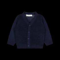 Cardigan aperto in cotone tricot bambino