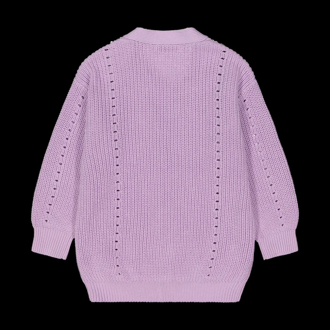 Cardigan con vestibilità oversize per bambina