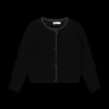 Cardigan da bambina in tricot