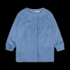 Cardigan effetto pelliccetta per bambina