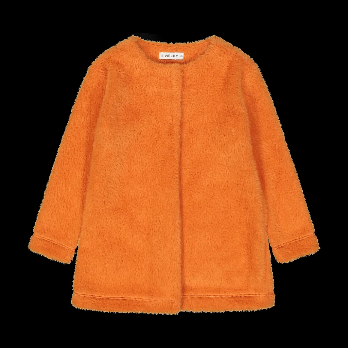 Cardigan in tessuto furry bambina