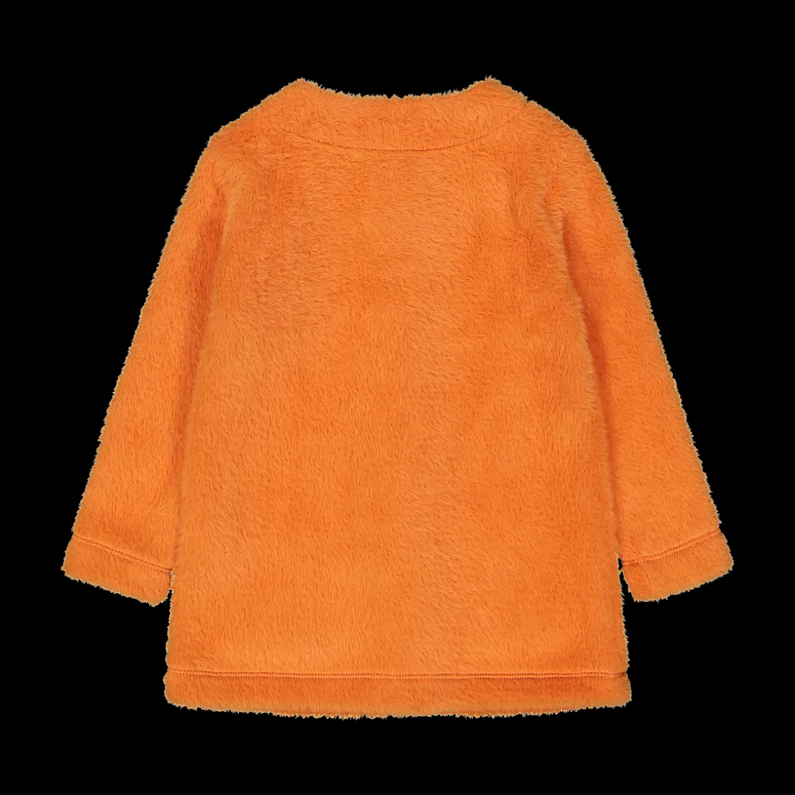 Cardigan in tessuto furry bambina