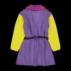 Cardigan lungo tricot bambina