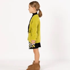 Cardigan misto lana per ragazza