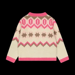 Cardigan tricot bambina