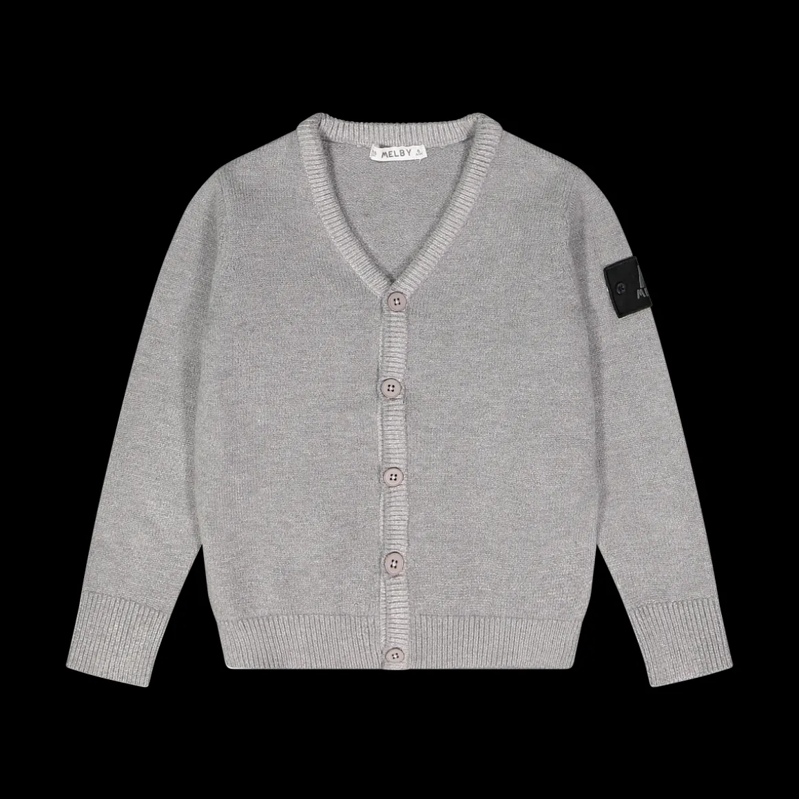 Cardigan tricot con trecce per ragazzo