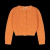 Cardigan tricot da bambina con bottoni