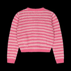 Cardigan tricot da bambina con bottoni