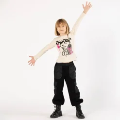 Cargo in felpa per ragazza