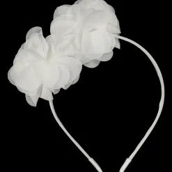 Cerchietto con fiori da bambina