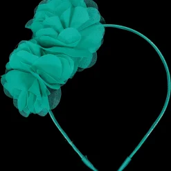 Cerchietto con fiori da bambina