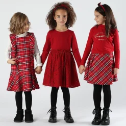 Cerchietto fermacapelli natalizio da bambina