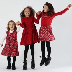 Cerchietto fermacapelli natalizio da bambina