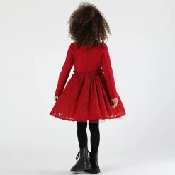 Cerchietto fermacapelli natalizio da bambina