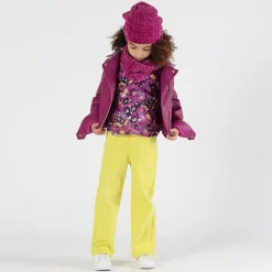 Chiodo in ecopelle bambina
