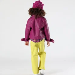 Chiodo in ecopelle bambina