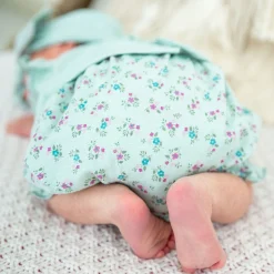Completino maglia e coulotte in cotone biologico bambina