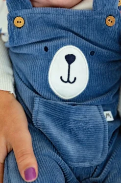 Completo 2 pezzi salopette e maglia per neonato
