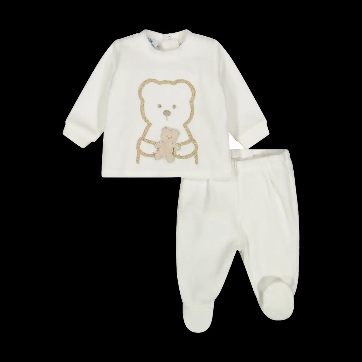Completo ciniglia neonato