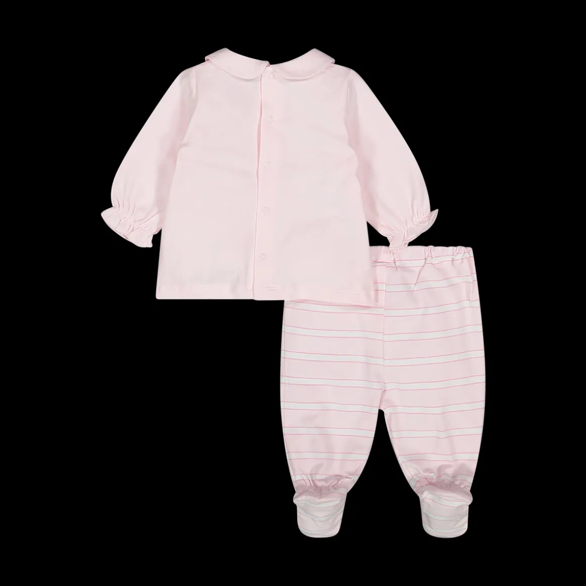Completo con coniglietti da neonata