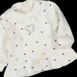 Completo con pantalone in ciniglia da neonata