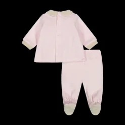 Completo con piede newborn in ciniglia