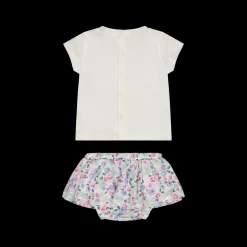 Completo corto due pezzi bambina.