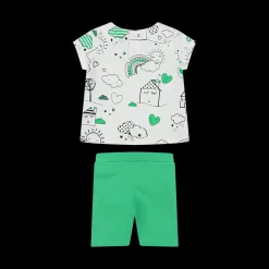 Completo corto due pezzi bambina