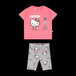 Completo estivo a tema Hello Kitty per neonata