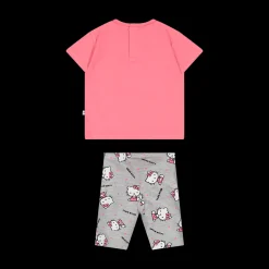 Completo estivo a tema Hello Kitty per neonata