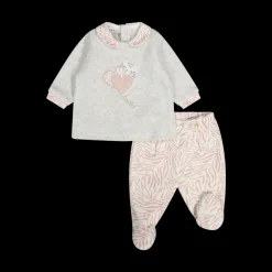 Completo in ciniglia soft neonata