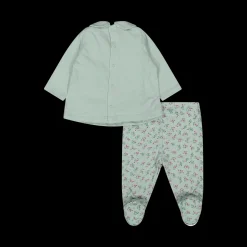 Completo in cotone biologico da neonata