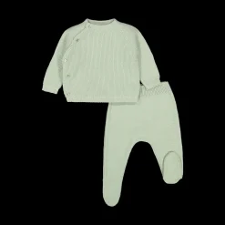 Completo in cotone biologico da neonato