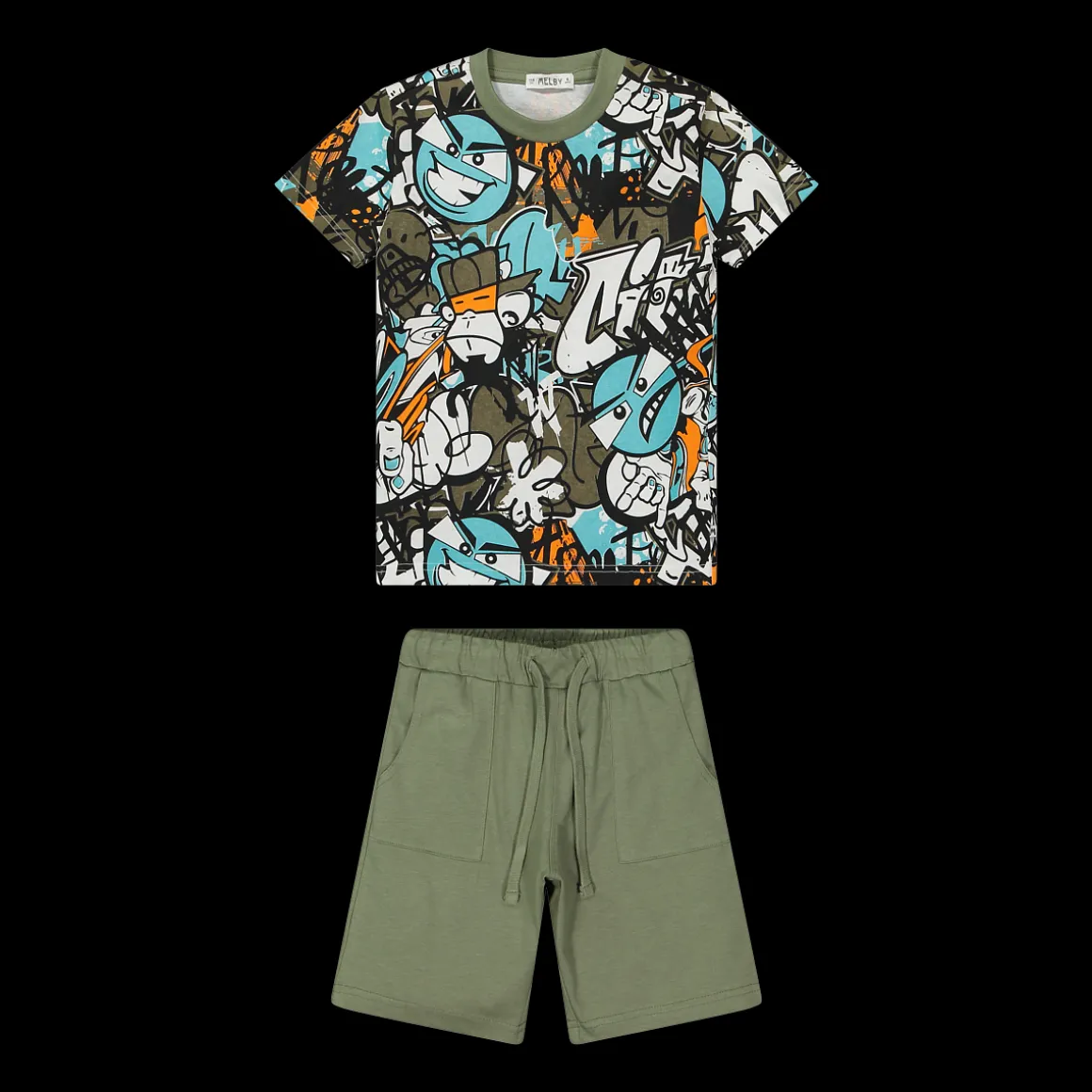 Completo in jersey da bambino