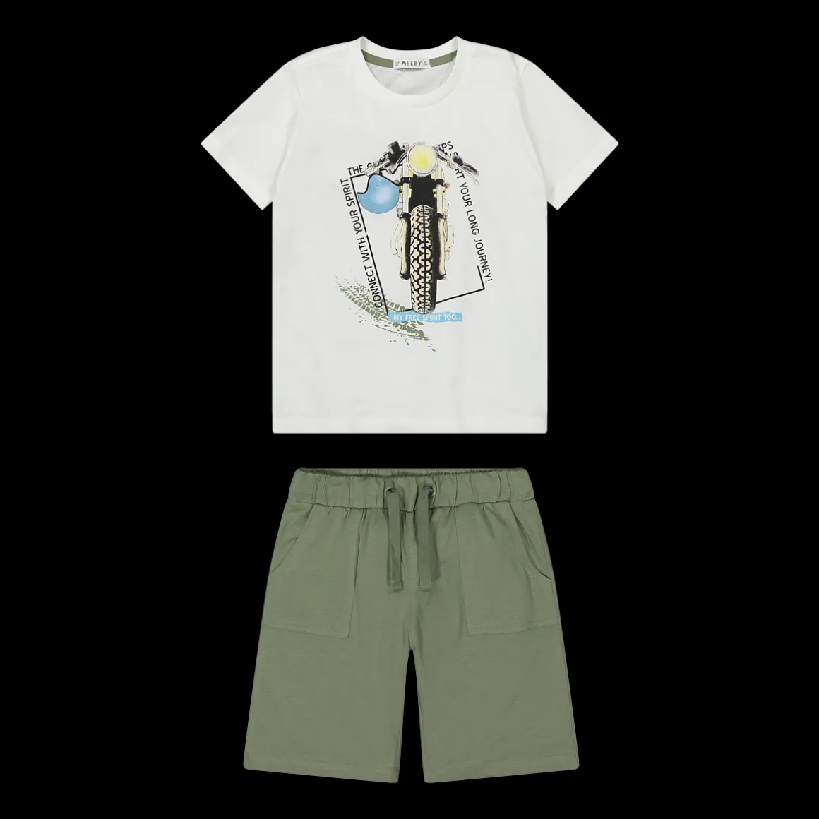 Completo in jersey da bambino
