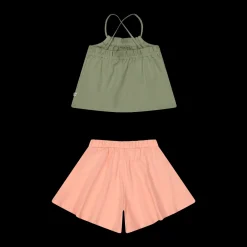 Completo in jersey stretch per bambina