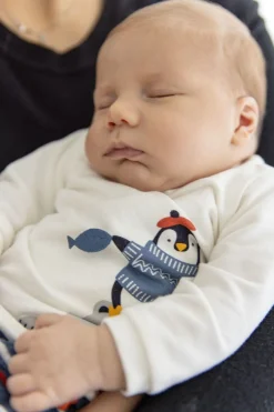 Completo newborn con piede per bambino