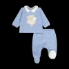 Completo newborn in ciniglia misto cotone bio