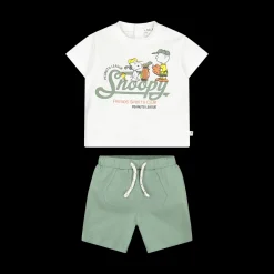 Completo Peanuts in jersey stretch per bambino
