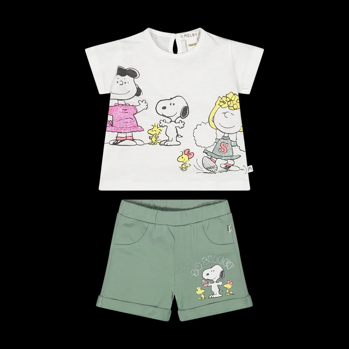 Completo Peanuts per bambina
