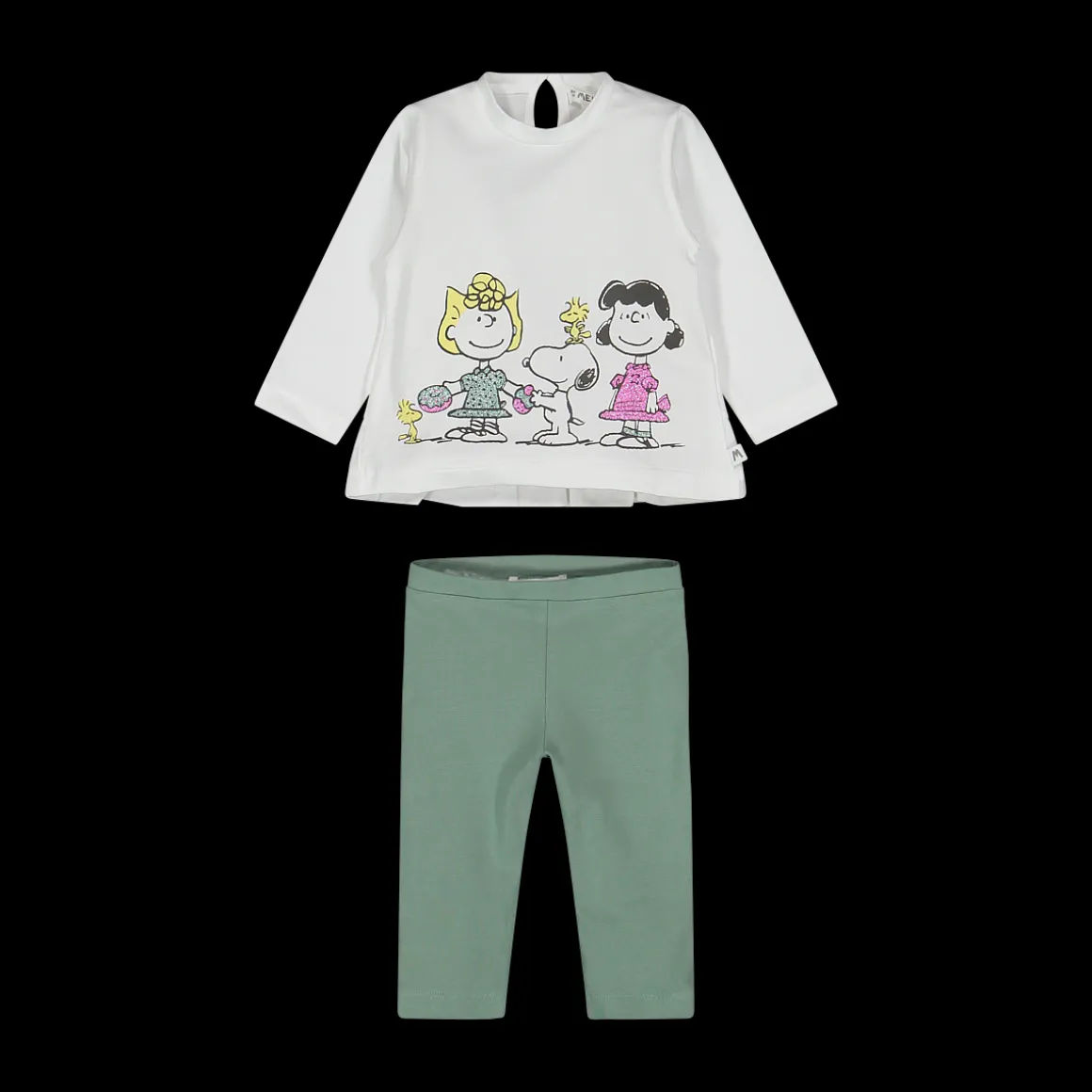 Completo Peanuts per neonata