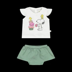 Completo Peanuts per neonata